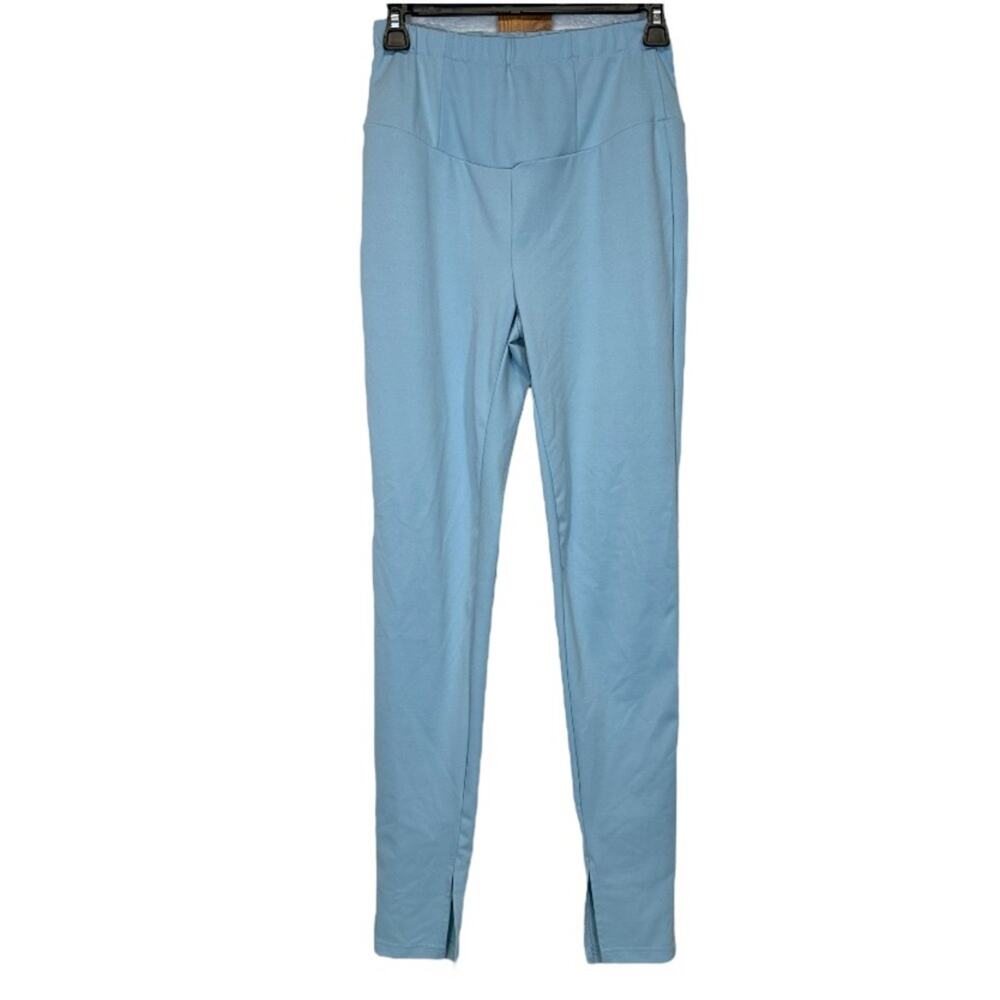 Shein Light Blue High Rise Full Length Leggings Size M